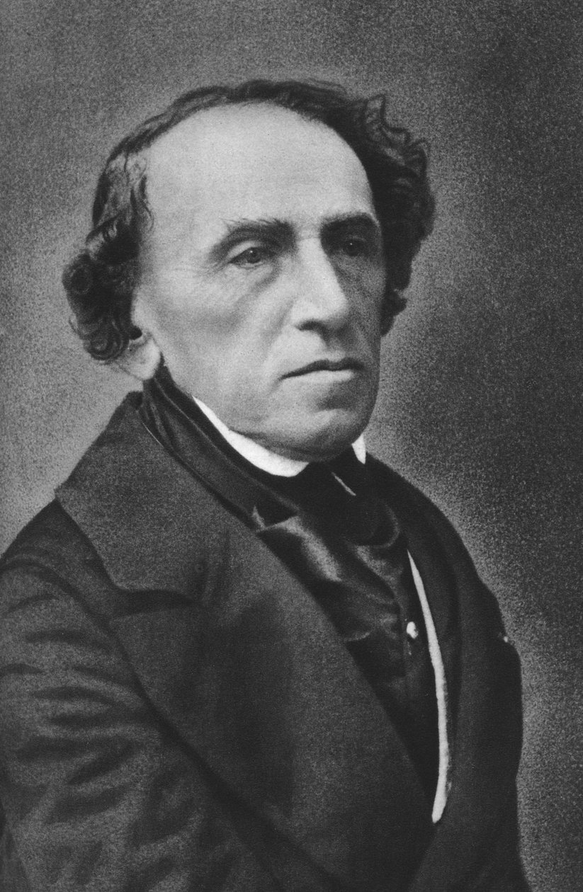 Giacomo Meyerbeer, tysk operakompositör. av Nadar