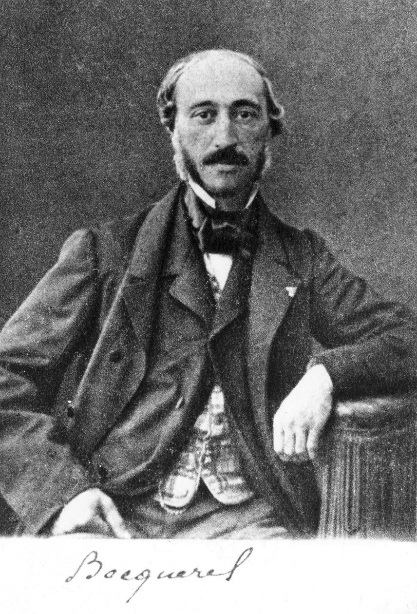 Henri Becquerel, fransk fysiker, c1890-talet av Nadar