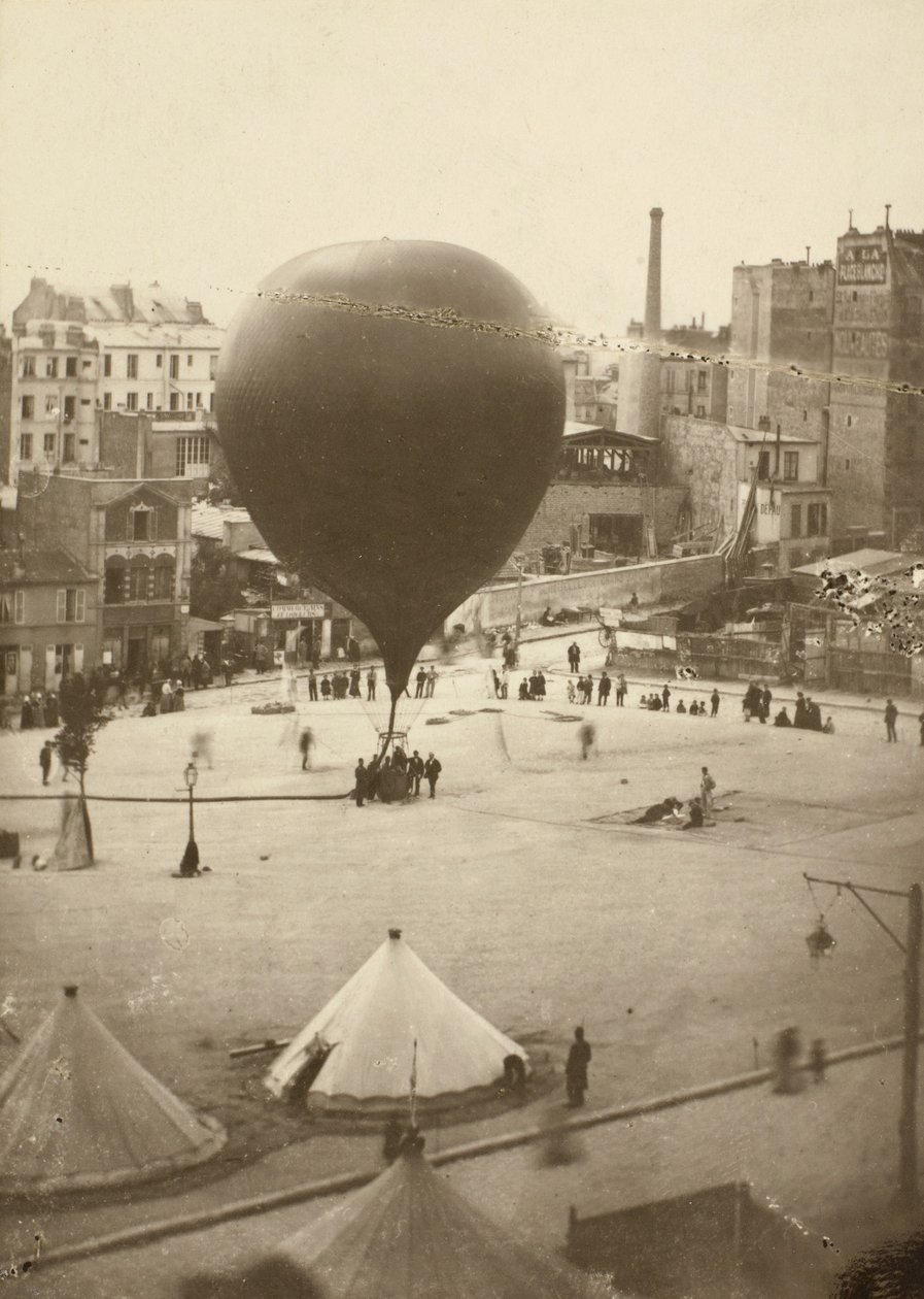 Neptunus, Place Saint-Pierre i Montmartre, 23 september 1870 av Nadar