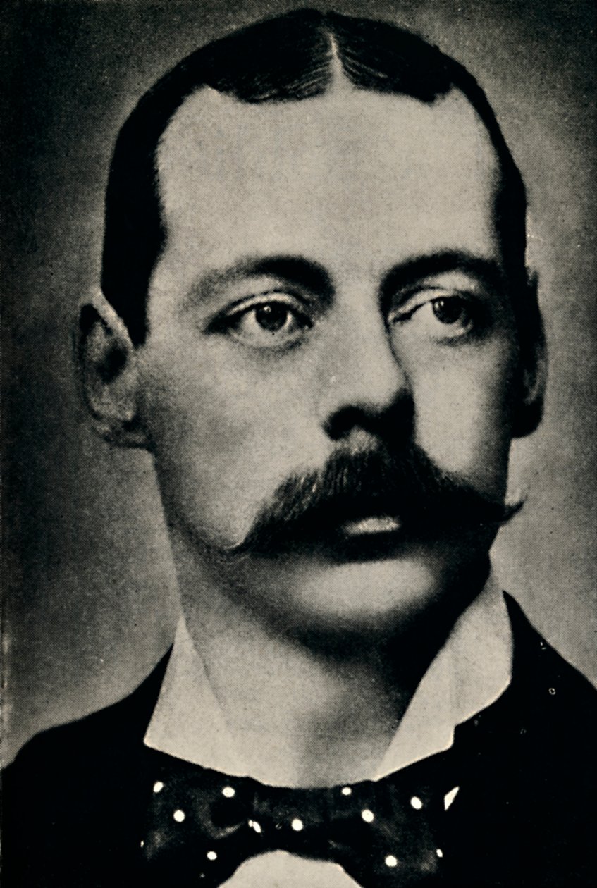 Lord Randolph Churchill, 1889, 1945. av Nadar