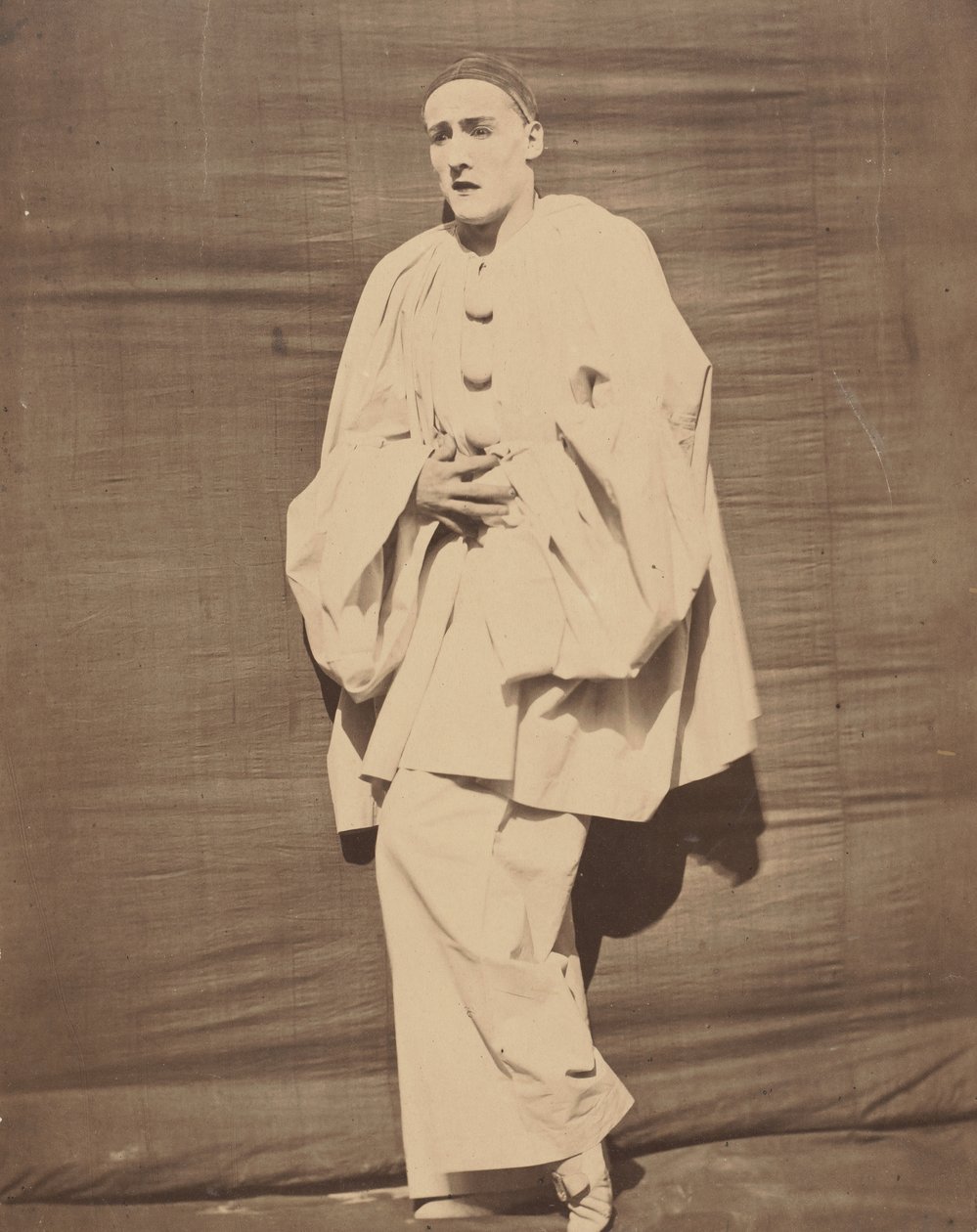 Pjerrot i smärta, ca. 1854-55. av Nadar