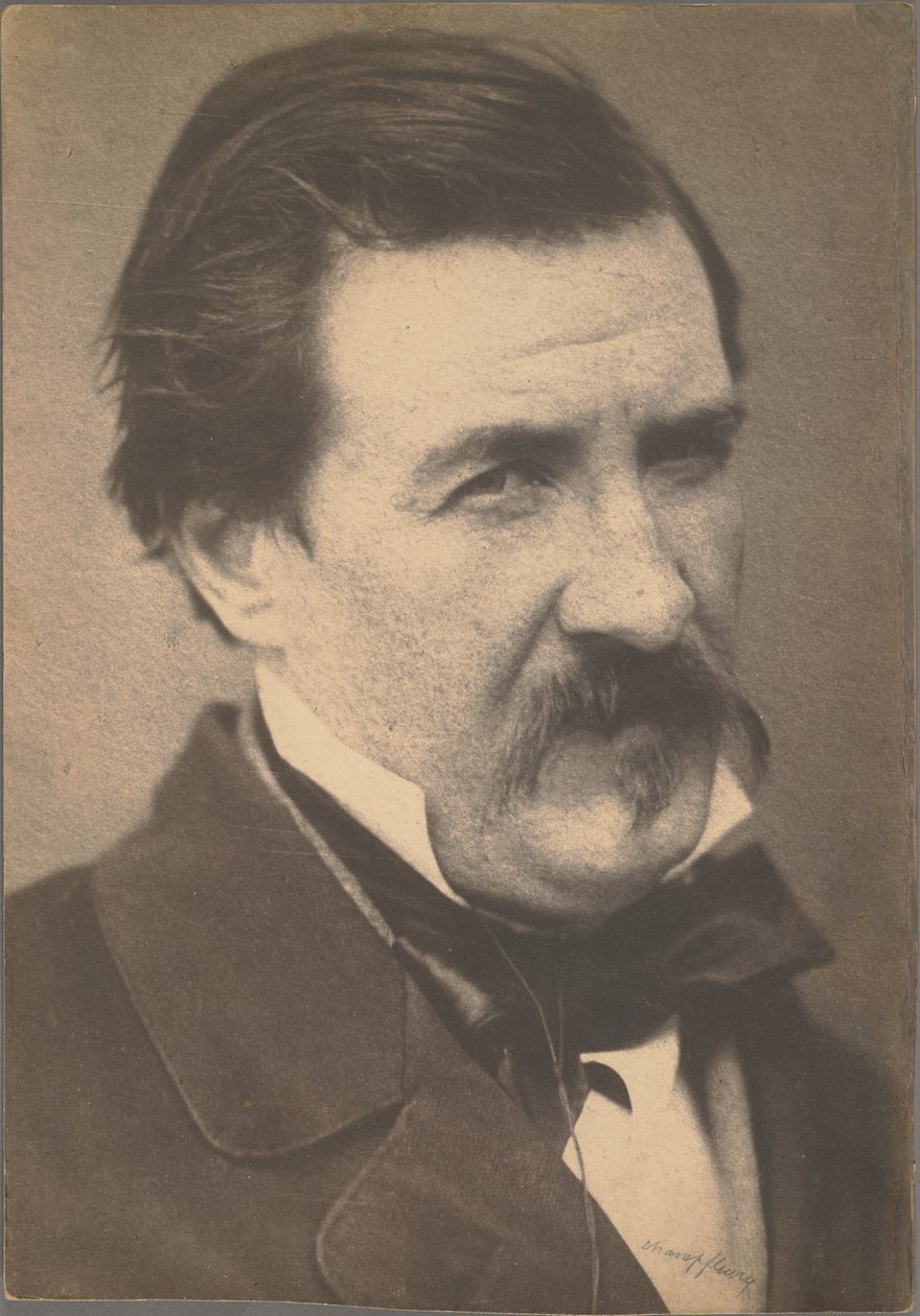 Champfleury [Jules-Francois Husson] av Nadar [Gaspard Félix Tournachon]