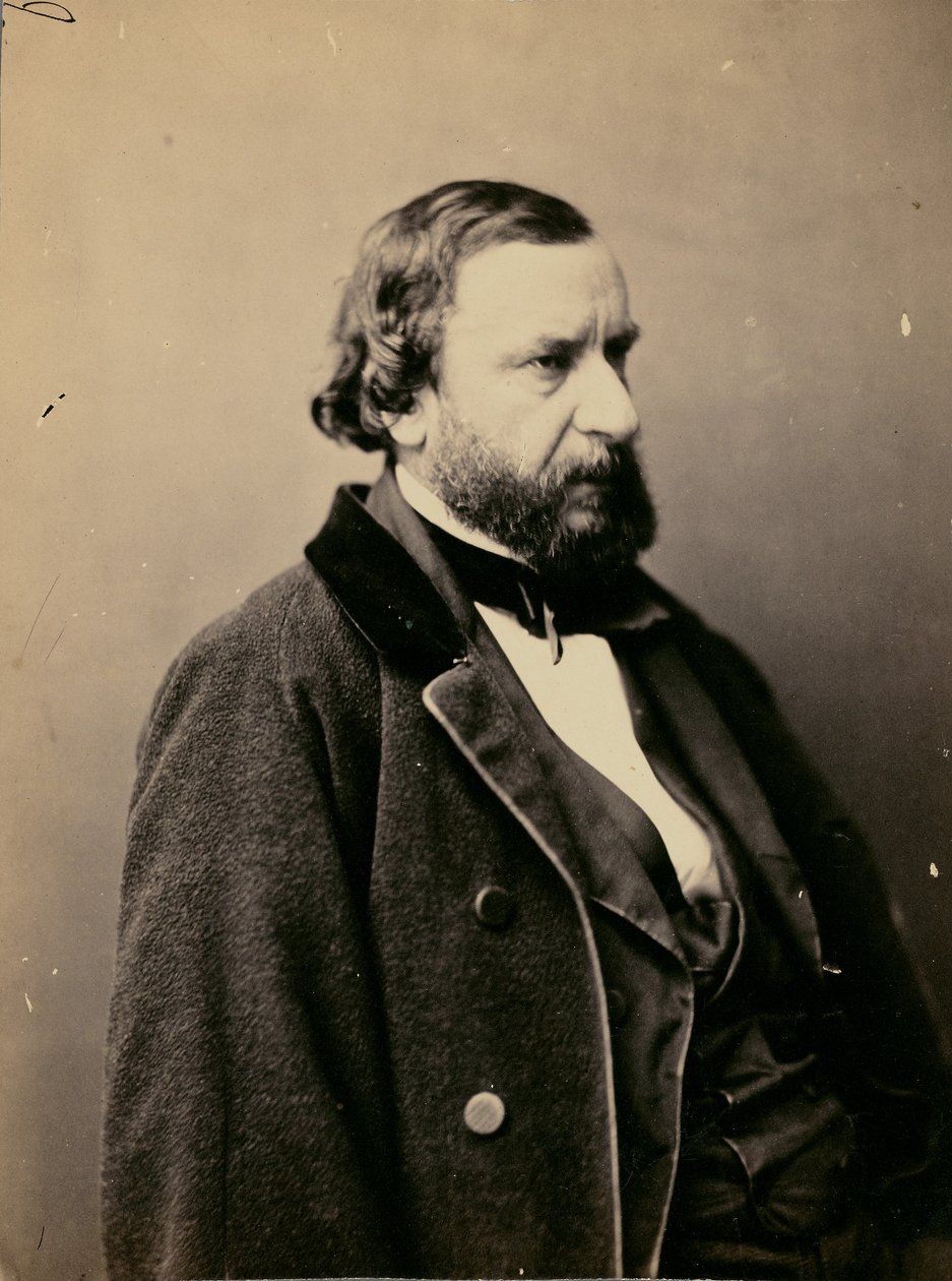[Constant] Troyon, landskapsmålare av Nadar [Gaspard Félix Tournachon]