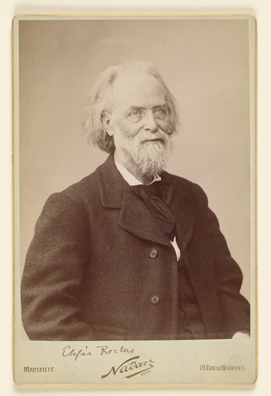 Élisée Reclus av Nadar [Gaspard Félix Tournachon]