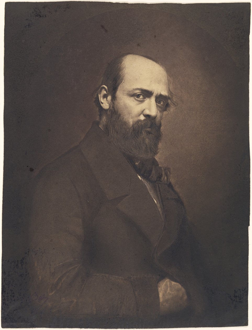 Henri Murger av Nadar [Gaspard Félix Tournachon]
