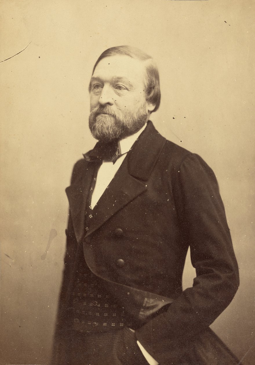 [Louis-Charles, greve] de Coëtlogon av Nadar [Gaspard Félix Tournachon]