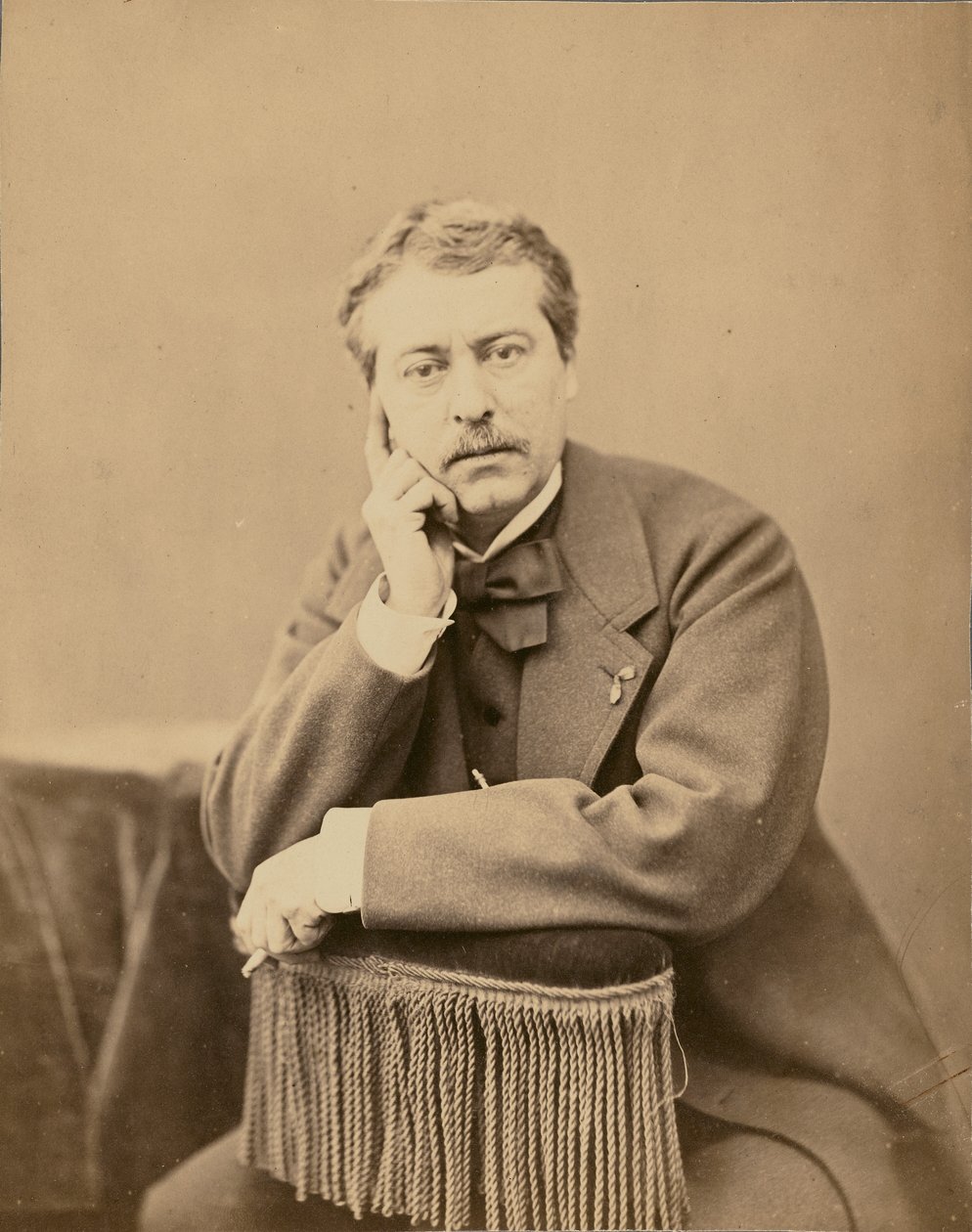 Maurice Sand av Nadar [Gaspard Félix Tournachon]