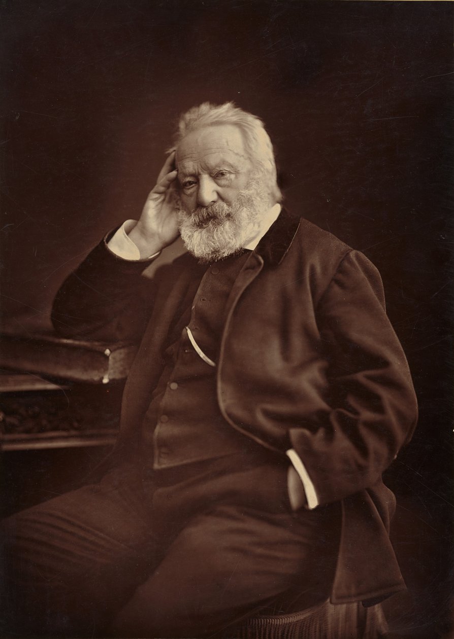Victor Hugo av Nadar [Gaspard Félix Tournachon]