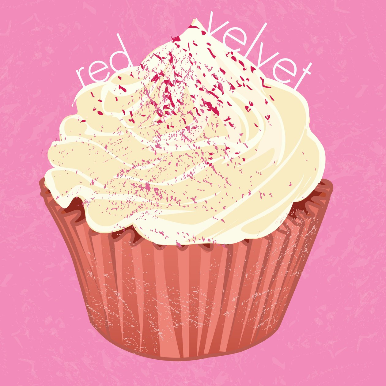 Red Velvet Cupcake, 2019 av Nancy Moniz Charalambous