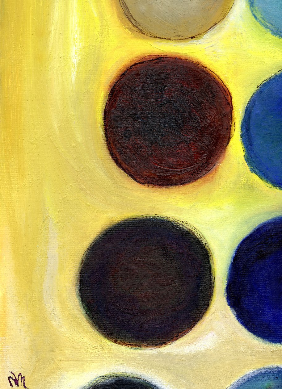 The Happy Dots 4, 2014, av Nancy Moniz Charalambous