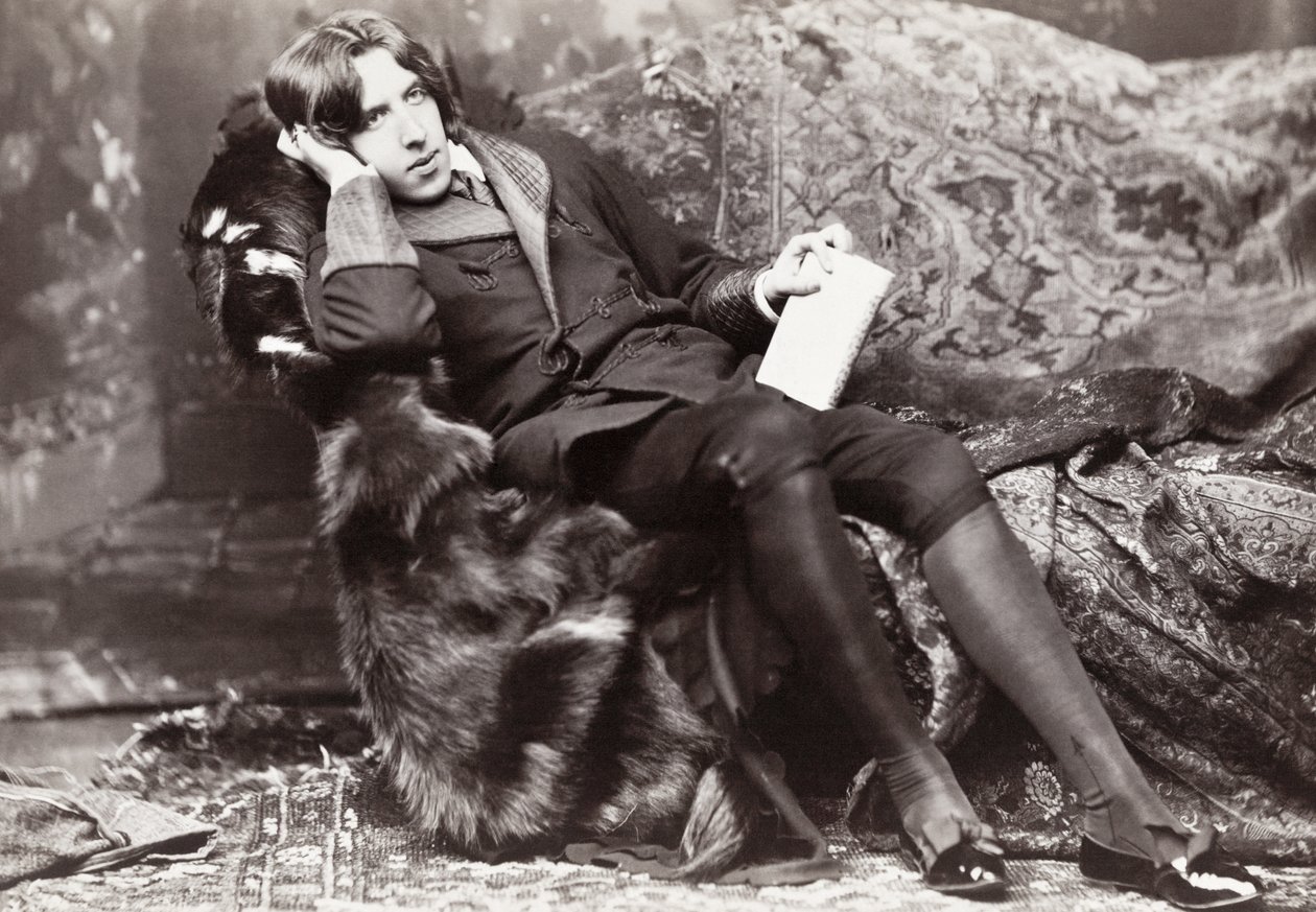 Oscar Wilde swed av Napoleon Sarony