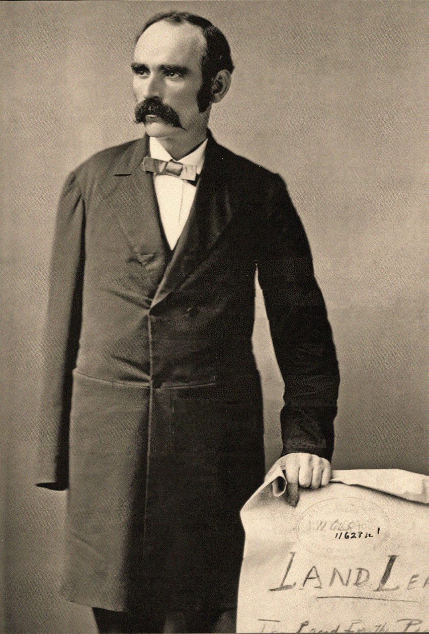 Porträtt av Michael Davitt, New York. c.1882 av Napoleon Sarony