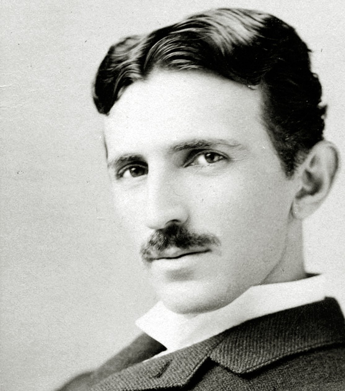 Porträtt av Nikola Tesla, 1890 av Napoleon Sarony