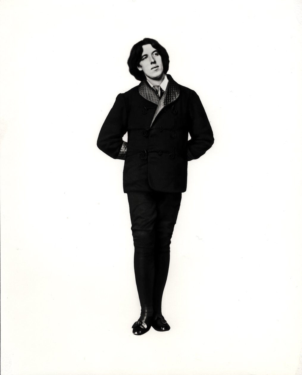 Porträtt av Oscar Wilde (1854-1900), 1882 av Napoleon Sarony