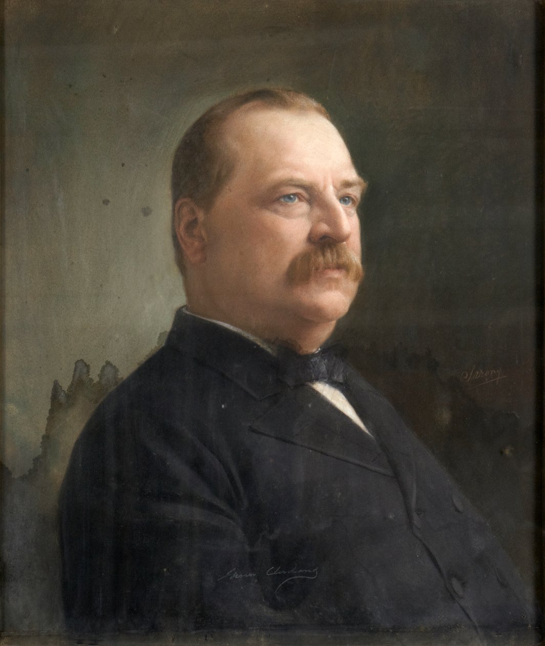 1882, Sarony, Napoleon, (Stephen) Grover Cleveland av Napoleon Sarony