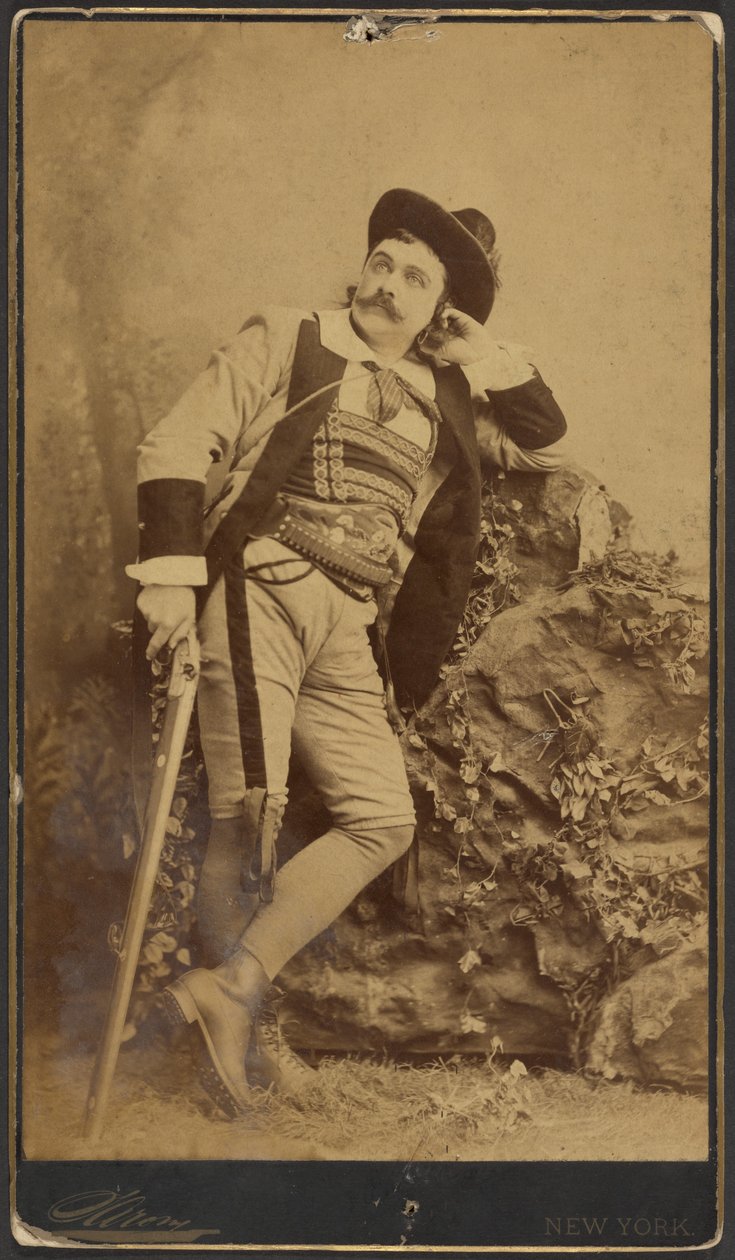 Maurice Barrymore av Napoleon Sarony