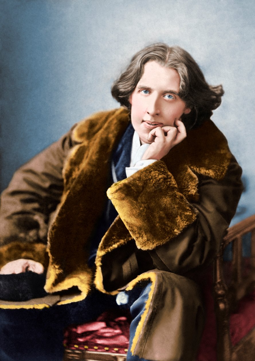 Porträtt av Oscar Wilde av Napoleon Sarony