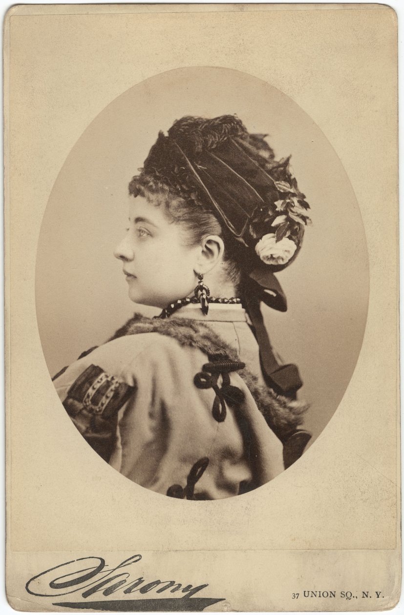 Porträtt av Pauline Lucca 1841-1908 av Napoleon Sarony