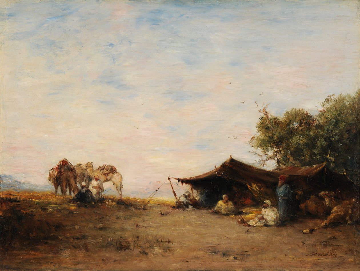 En gourbi av Narcisse Berchere