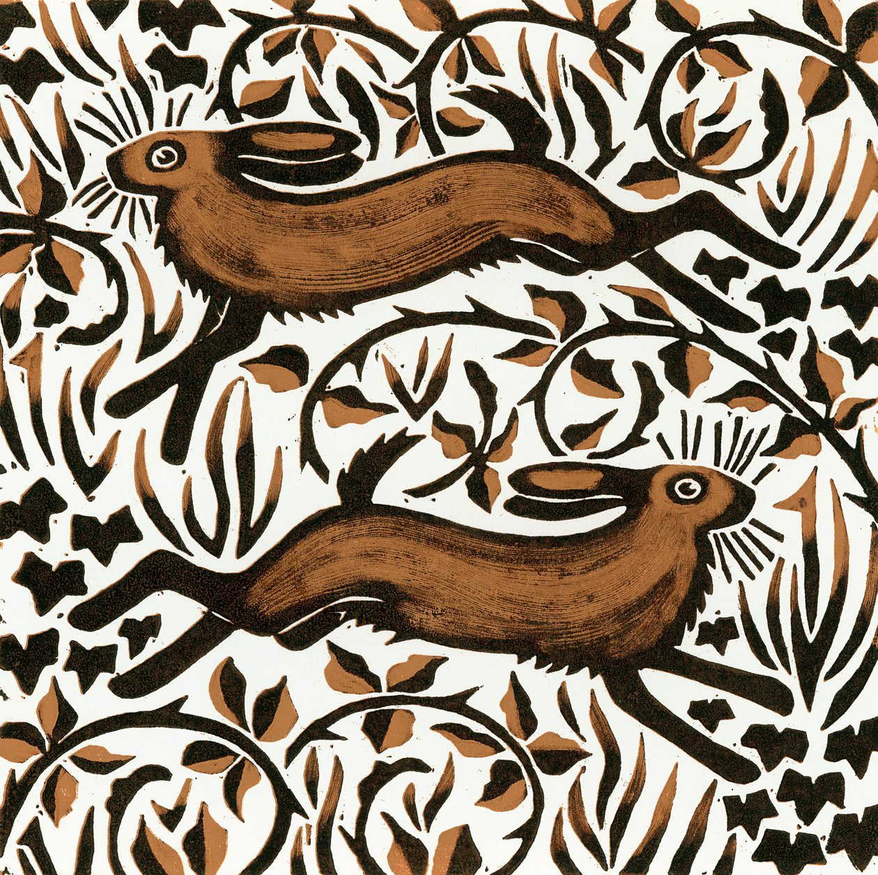 Bramble Hares, 2001 av Nat Morley