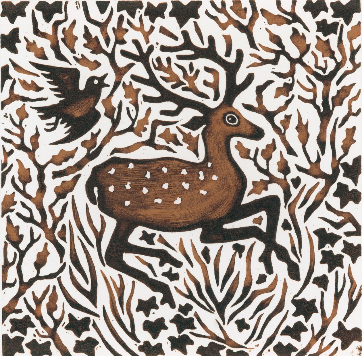 Woodland Deer, 2000 av Nat Morley