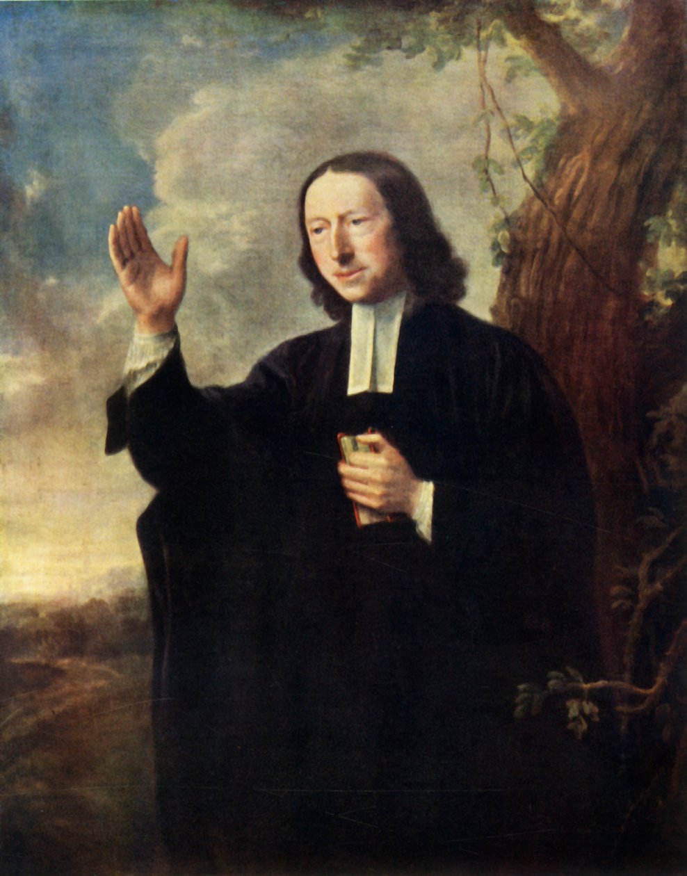 John Wesley, c1766, 1936. av Nathaniel Hone