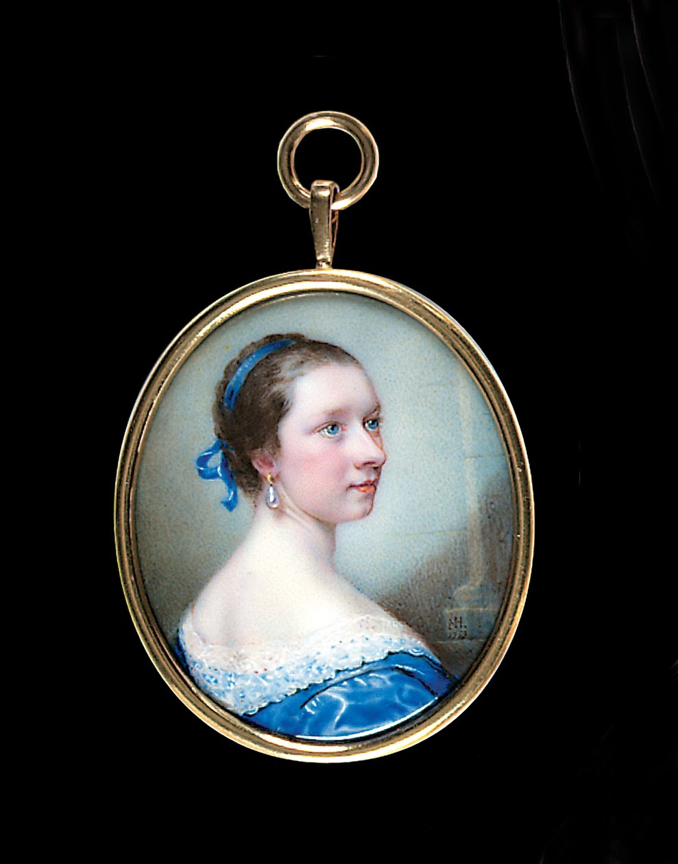 Lydia Garner, 1753 av Nathaniel Hone