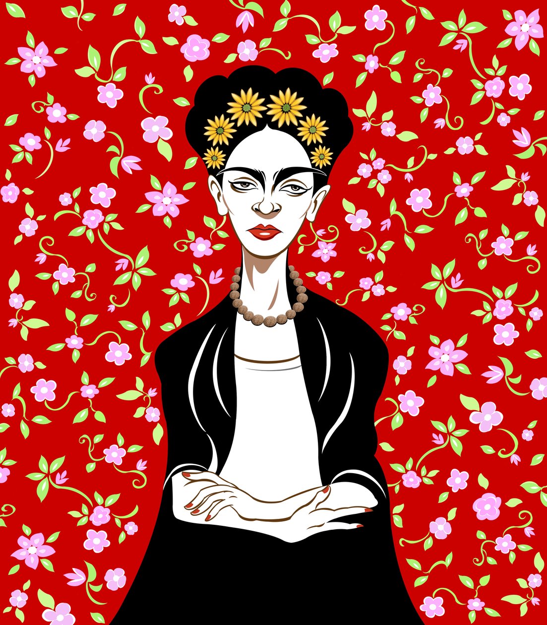 Frida Kahlo, 2018 av Neale Osborne