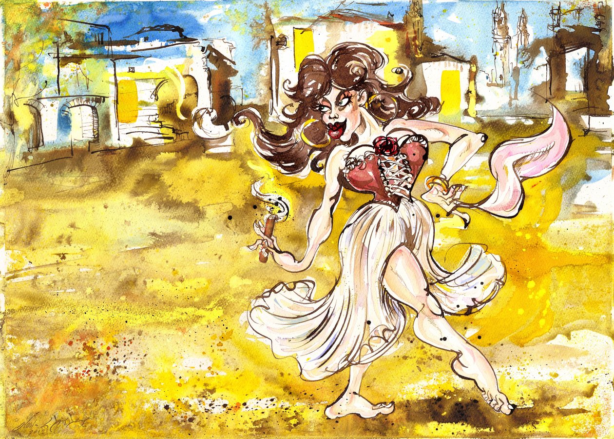 Georges Bizets opera Carmen av Neale Osborne