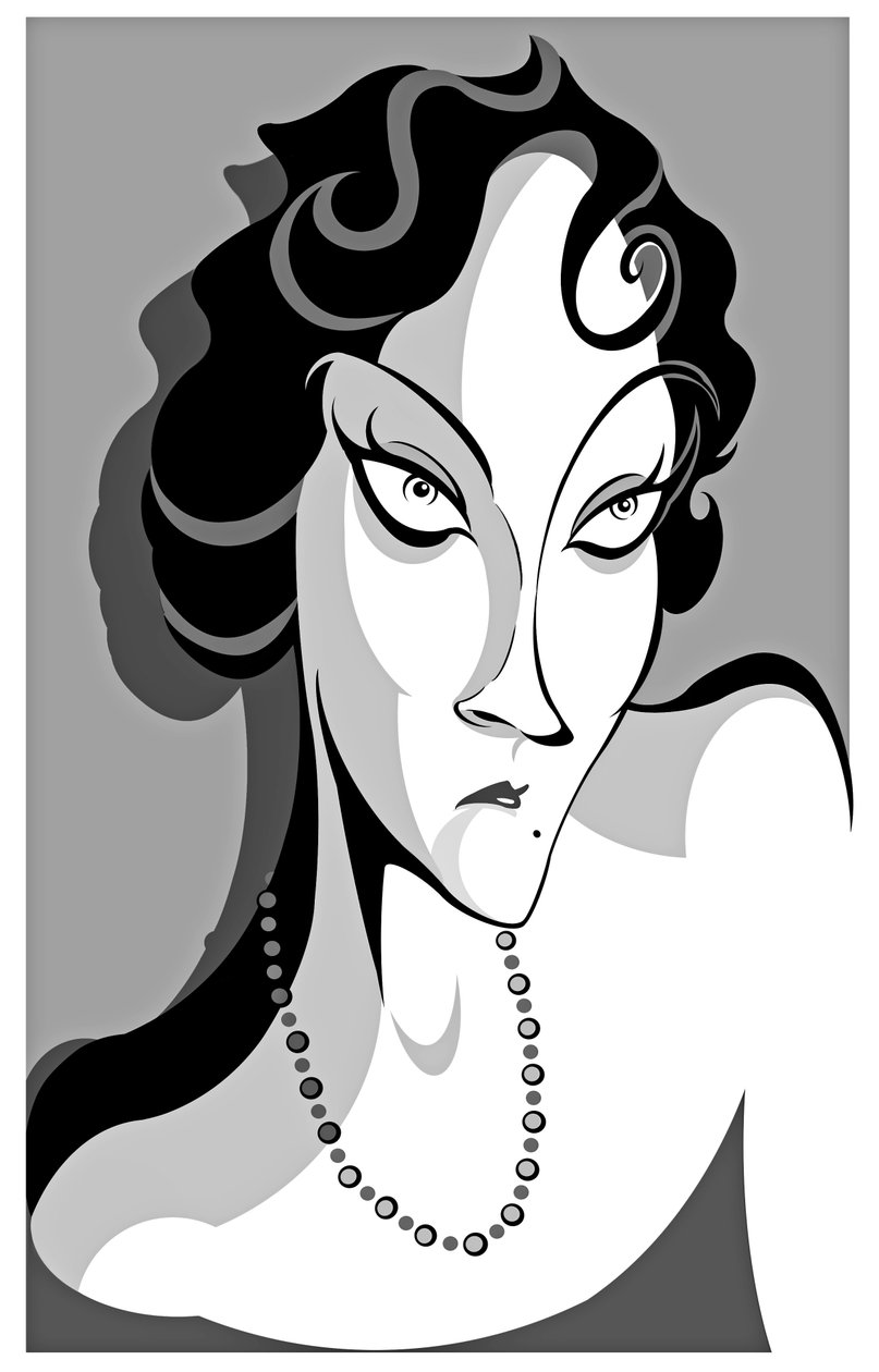 Gloria Swanson, 2018 av Neale Osborne