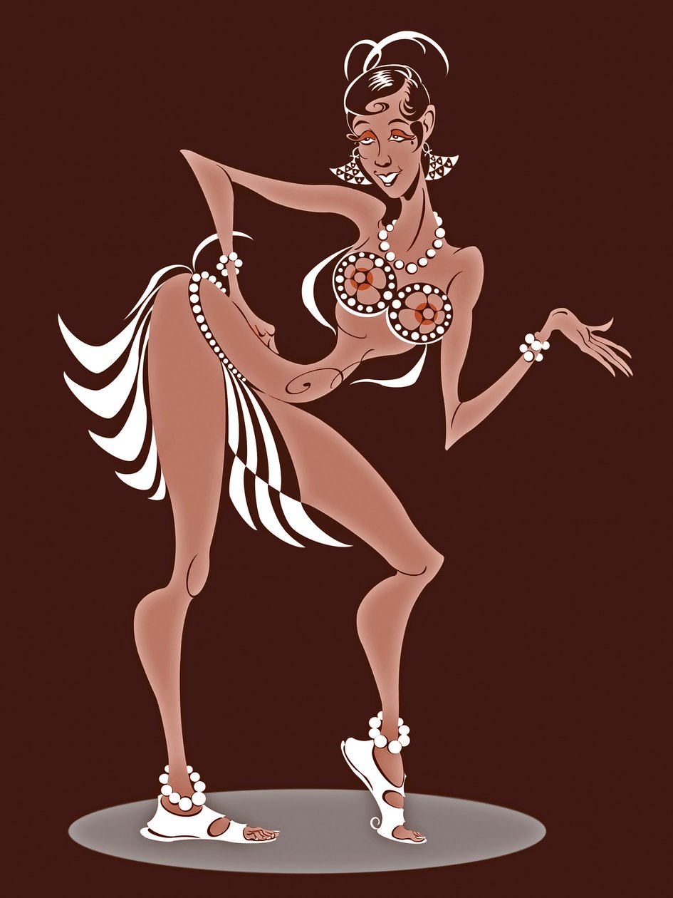 Josephine Baker av Neale Osborne