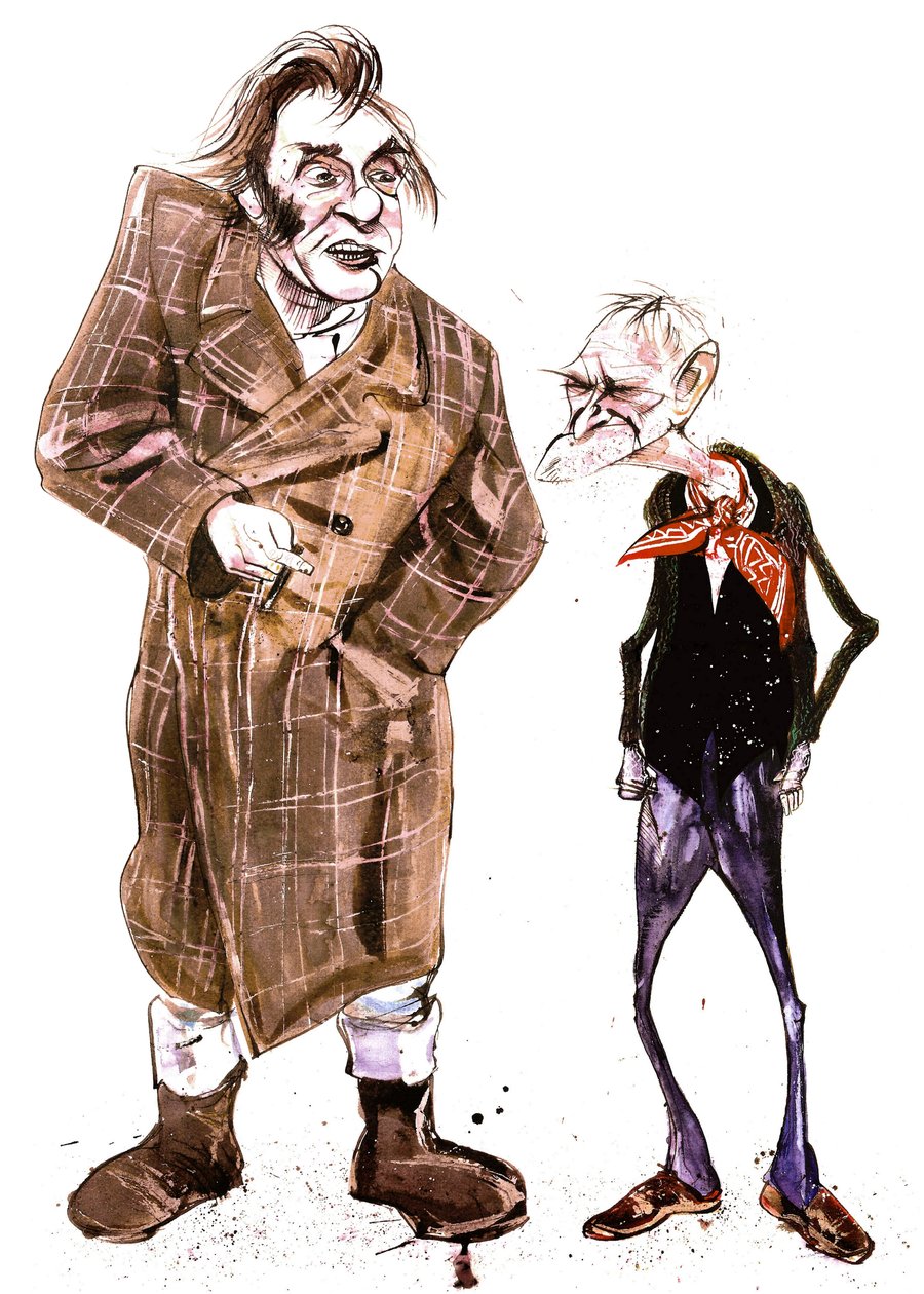 Steptoe and Son - karikatyr av Neale Osborne