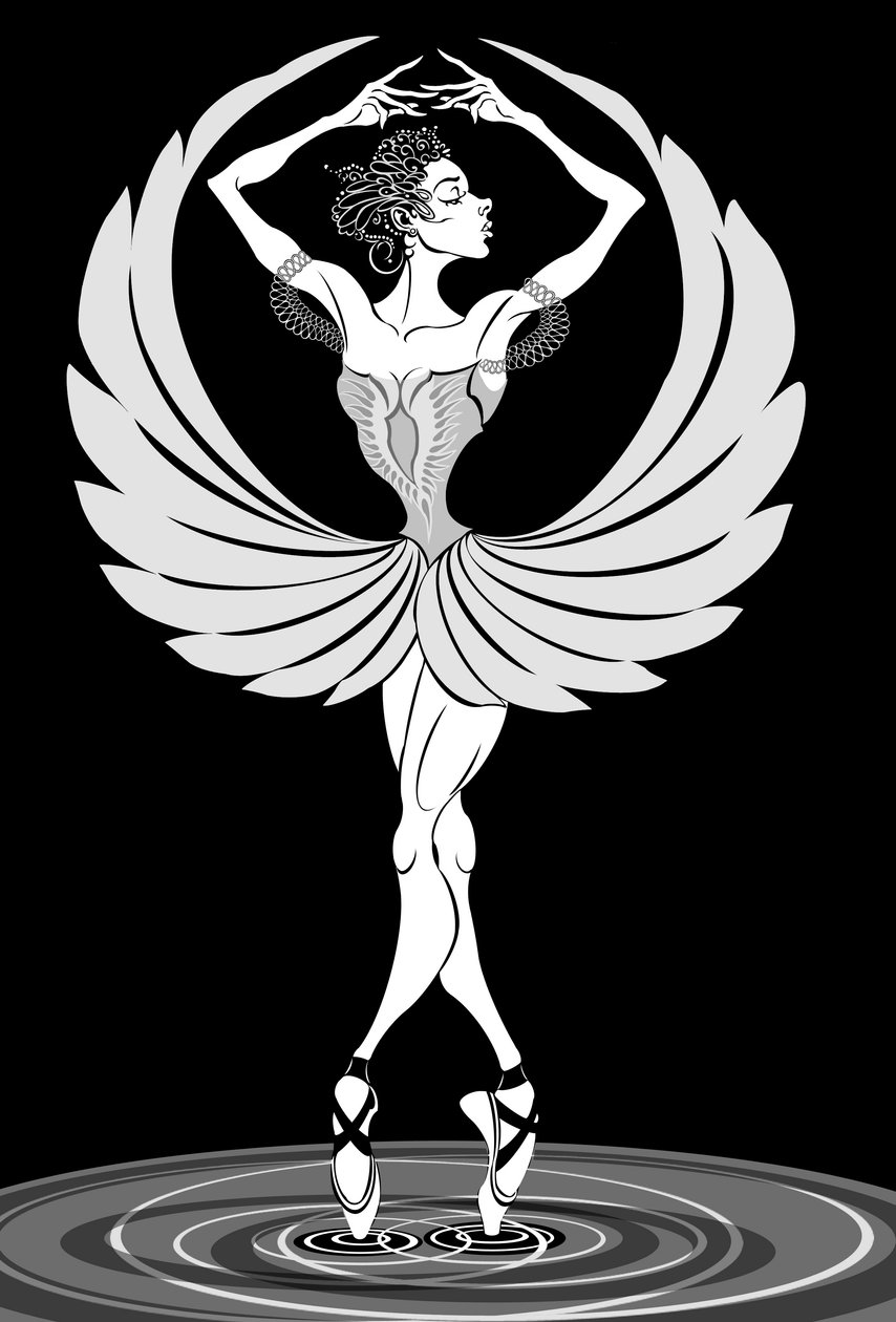 Darcey Bussell, engelsk ballerina (f av Neale Osborne