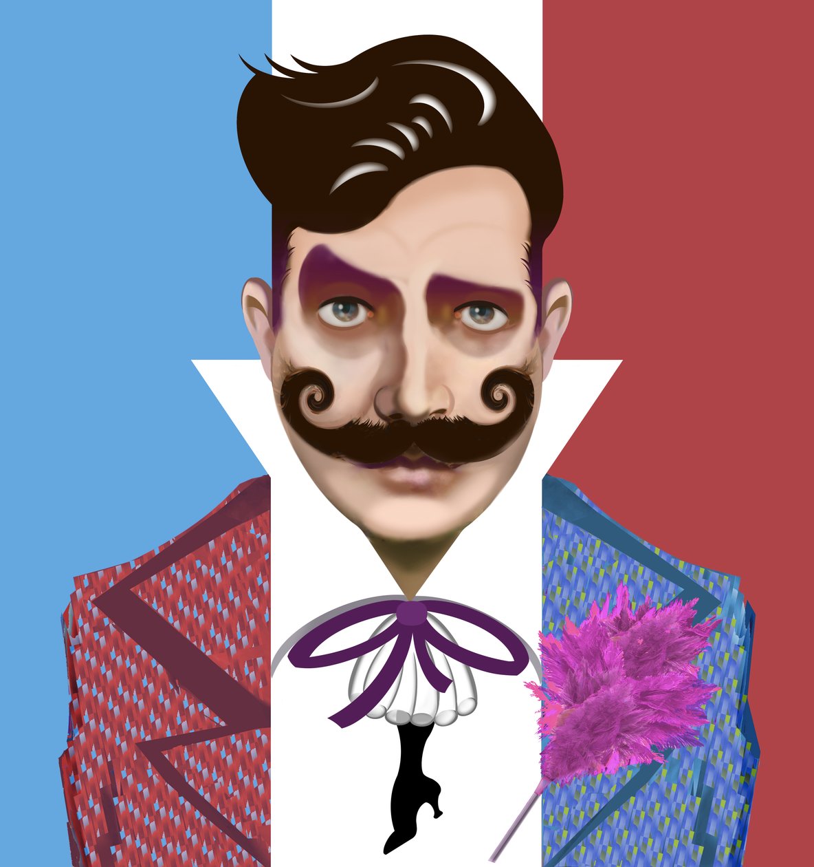 Georges Feydeau, 2021 (digital) av Neale Osborne