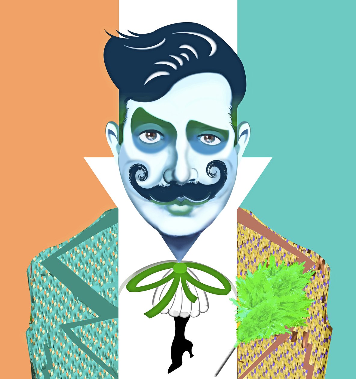 Georges Feydeau, 2021 (digitalt) av Neale Osborne