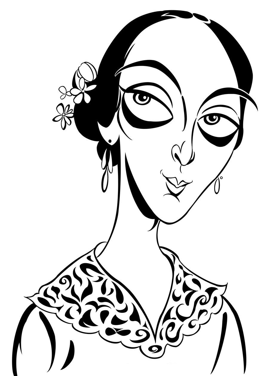 Pauline Viardot, 2019 (digitalt) av Neale Osborne