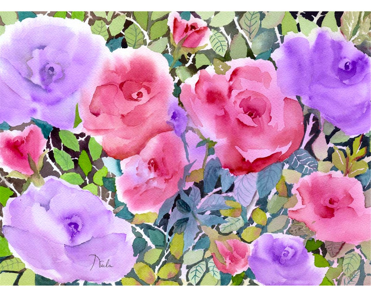 Rose Gardenswed av Neela Pushparaj