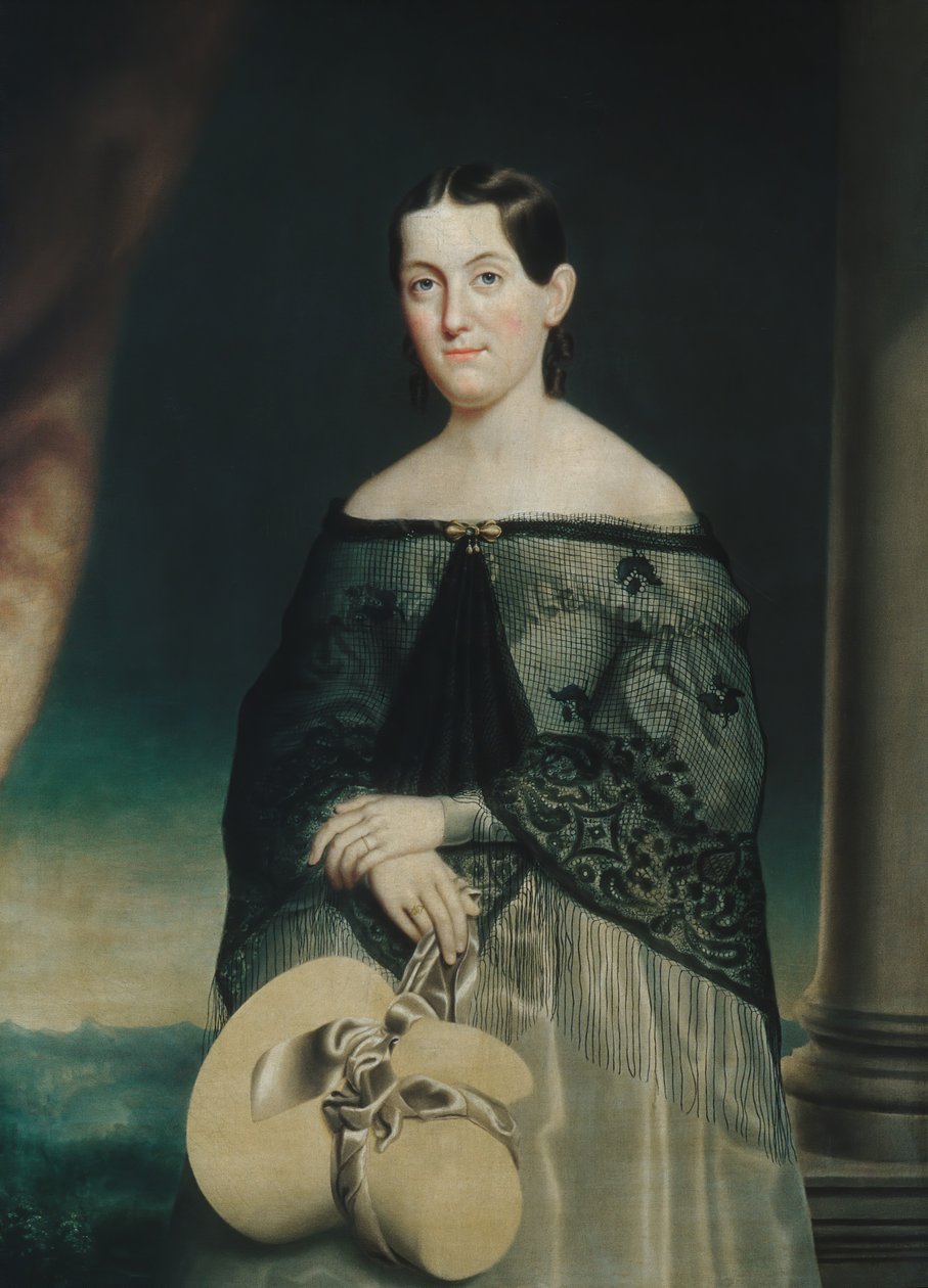 Mrs. James Merrill Cook, 1840. av Nelson Cook