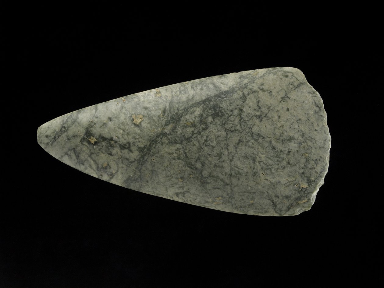 Jadeityxa, neolitisk period (centraleuropa), c.5500-c.1800 f.Kr. (jadeit) av Neolithic