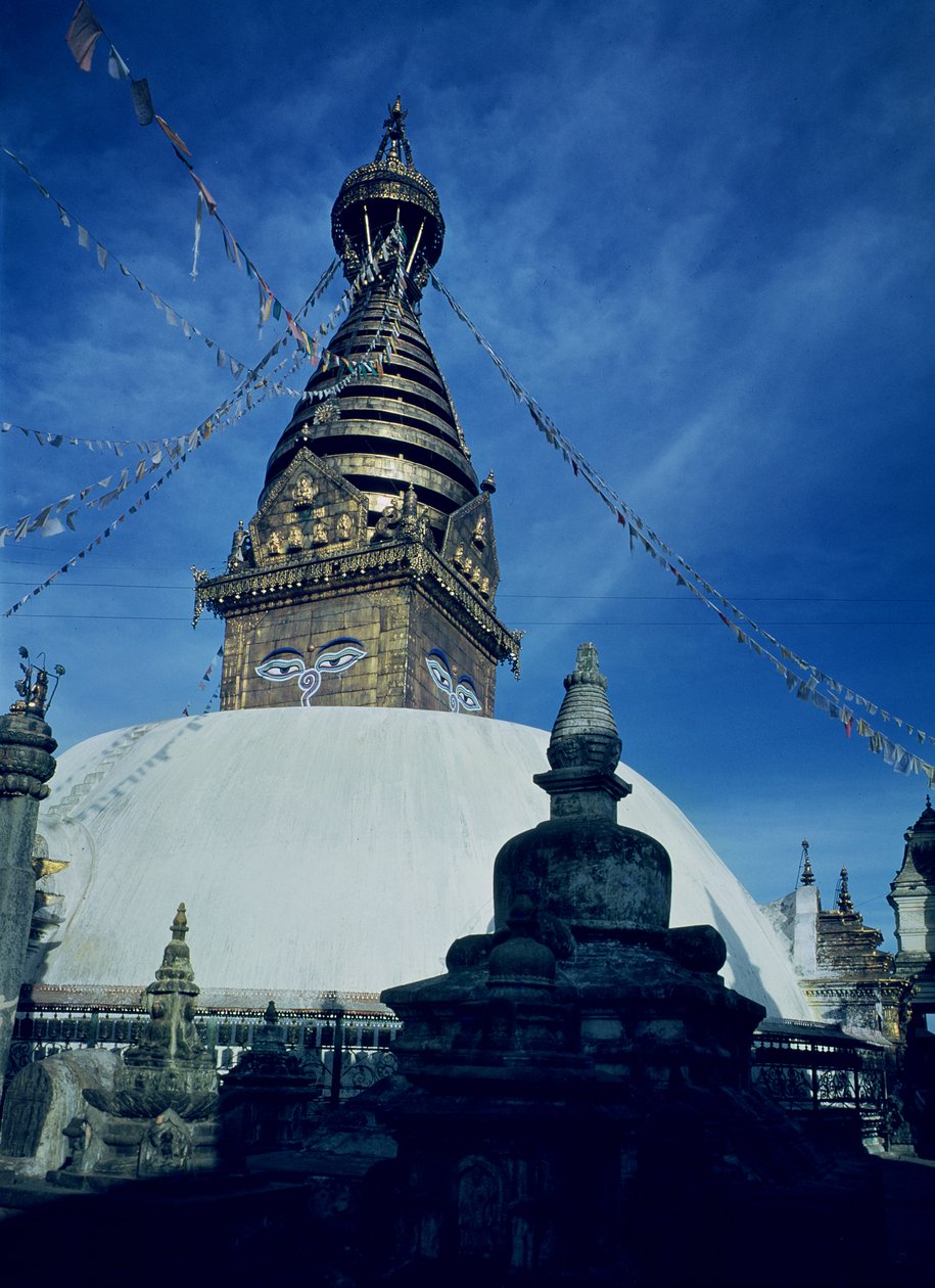 Swamyambunath Stupa av Nepalese School