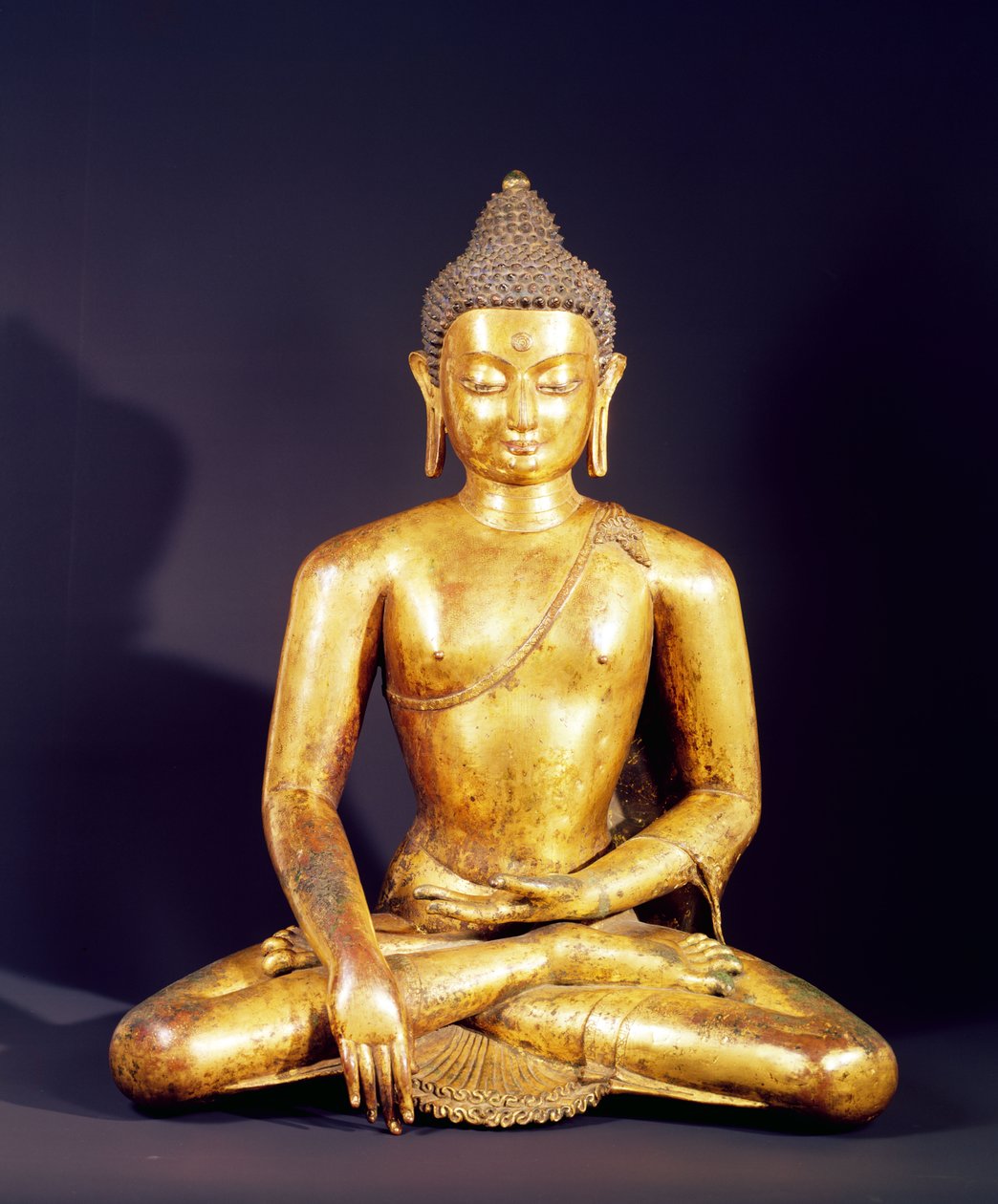 Gautama Buddha av Nepalese School
