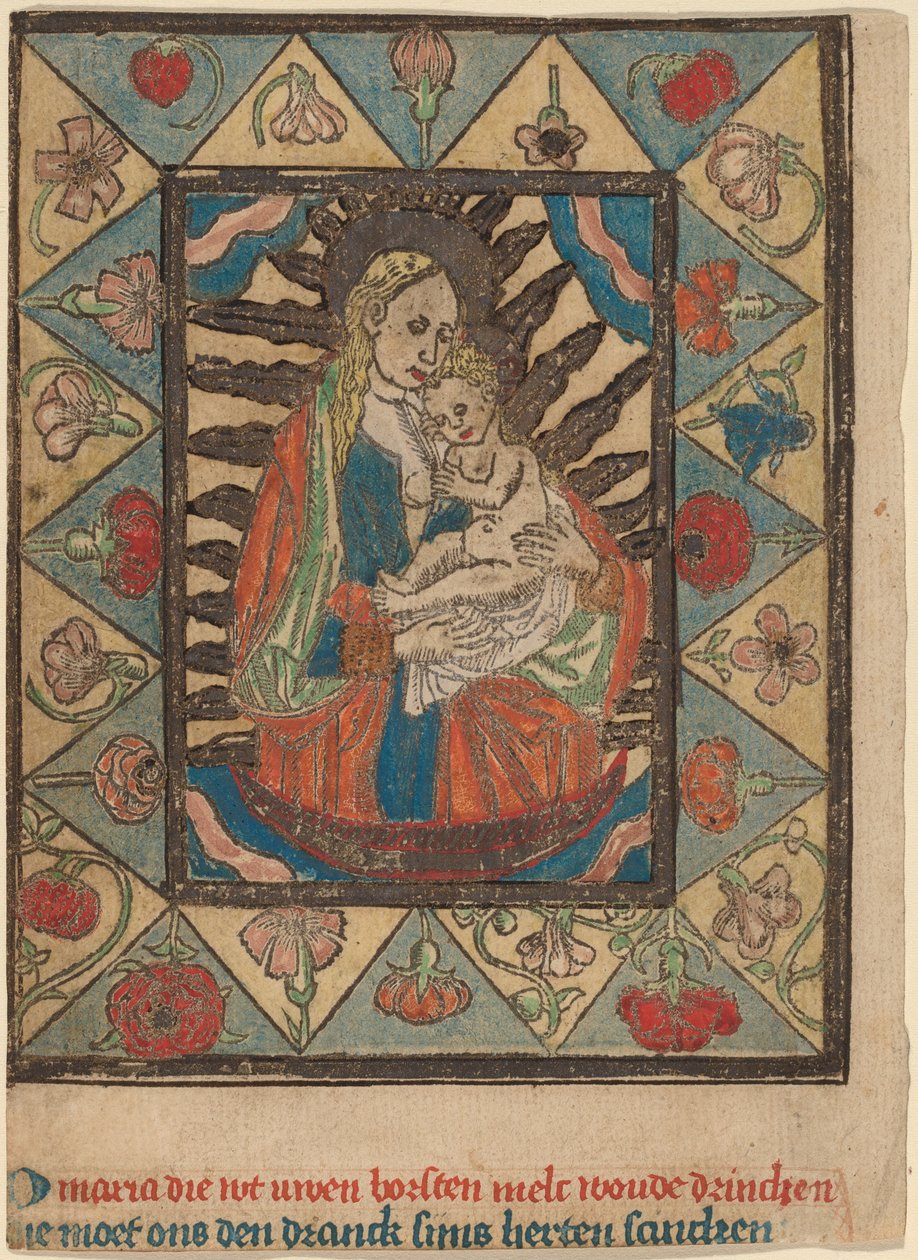 Madonnan och barnet av Netherlandish 15th Century