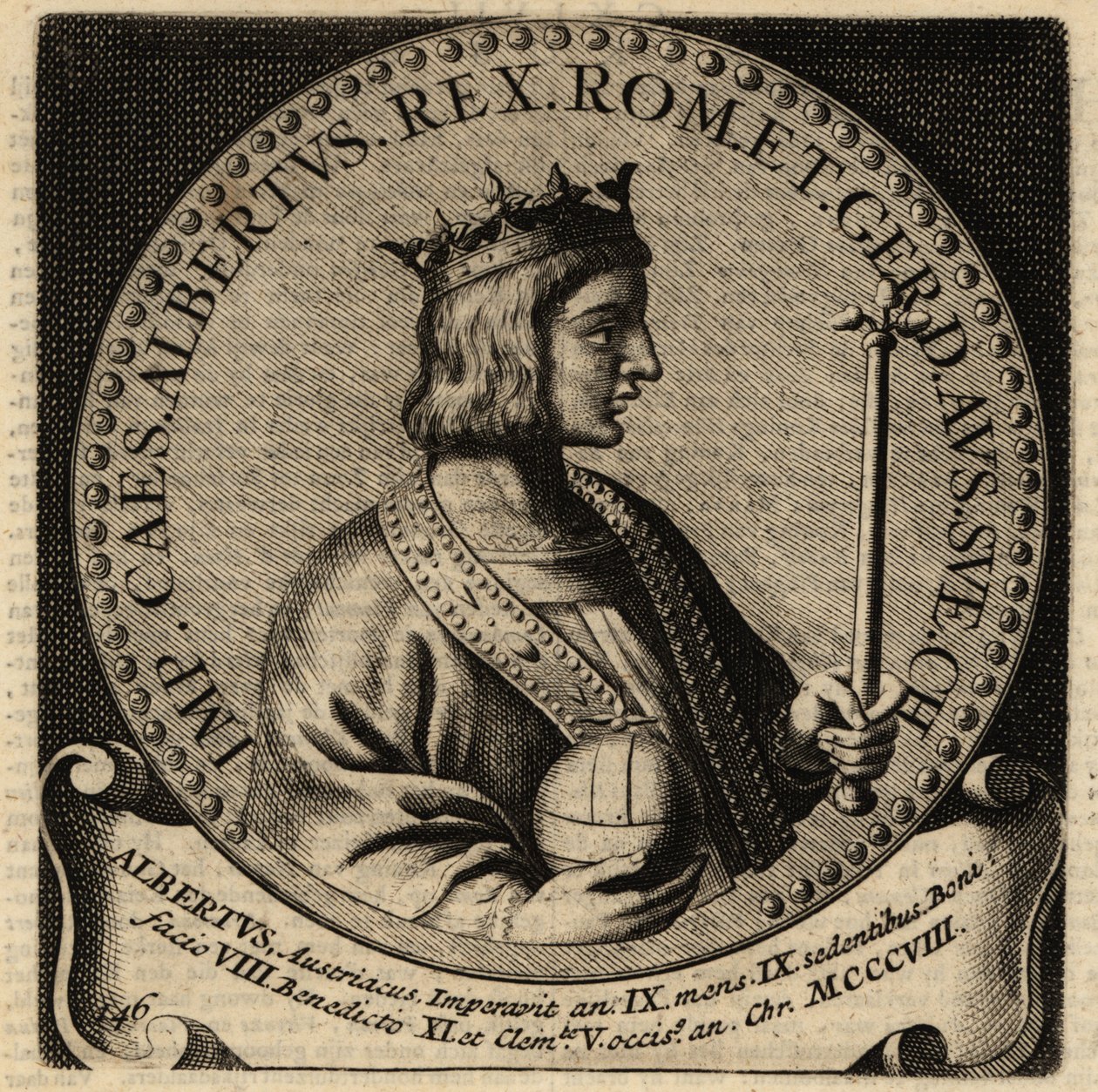 Albert I av Habsburg. av Netherlandish School