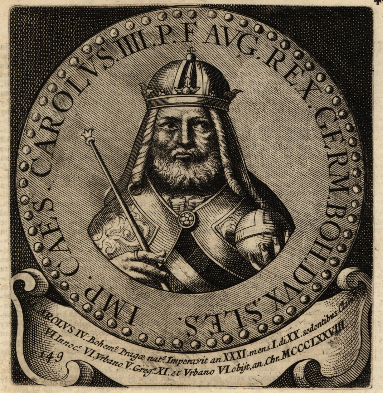 Helige romerske kejsaren Karl IV. av Netherlandish School