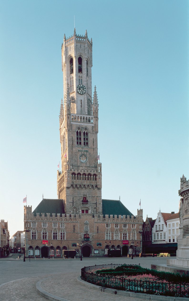 Klockstapeln, byggd 1282-96 av Netherlandish School