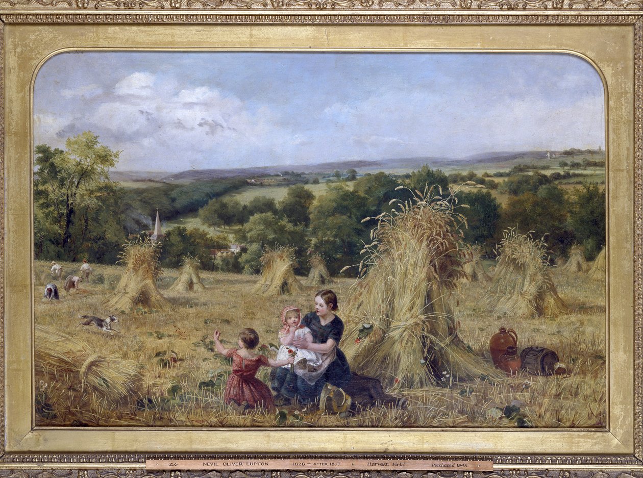 Skördefältet, 1857 - 1858 av Nevil Oliver Lupton