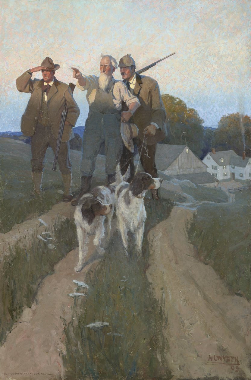 Over Yonder, 1909 av Newell Convers Wyeth