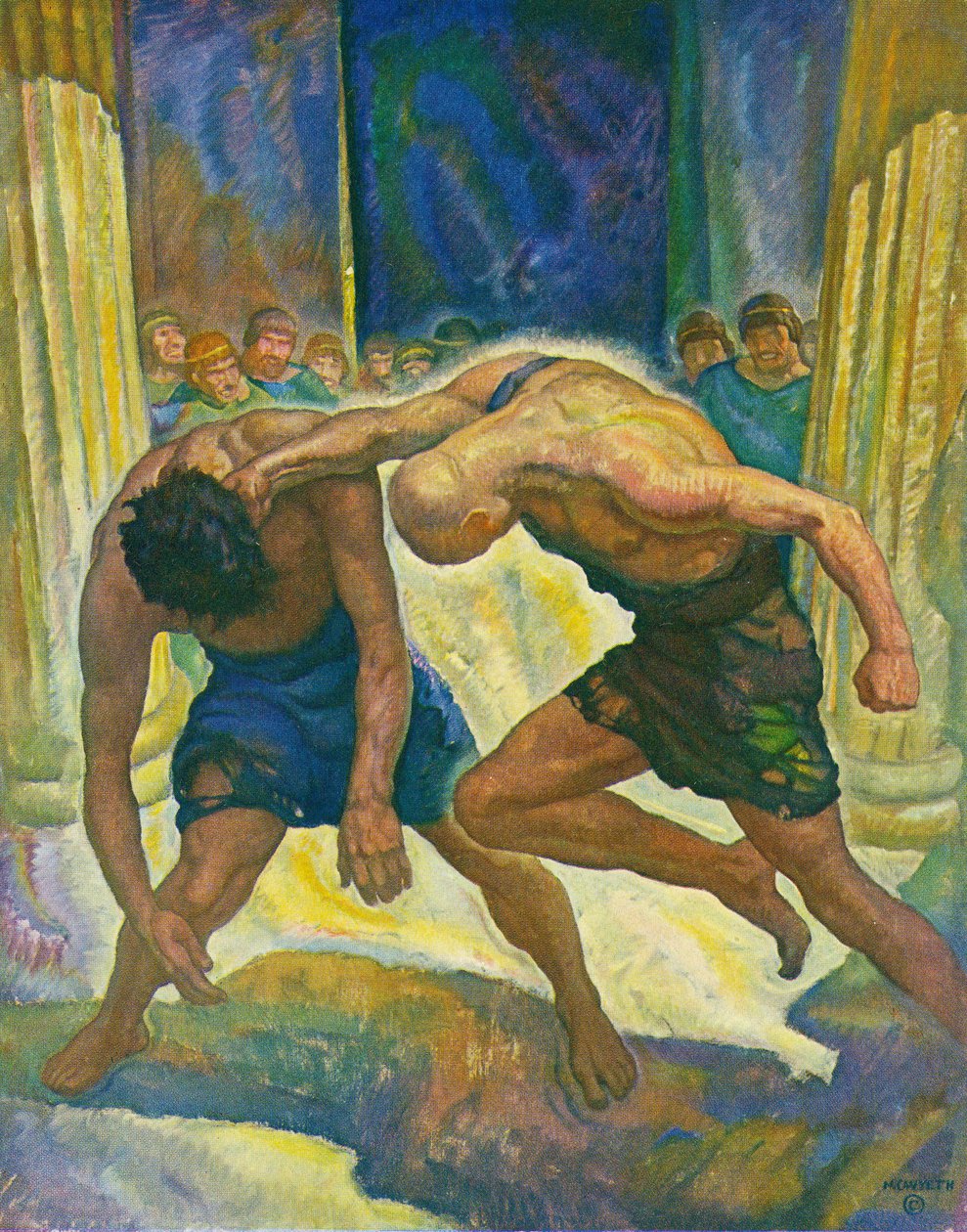 Tiggarnas kamp av Newell Convers Wyeth