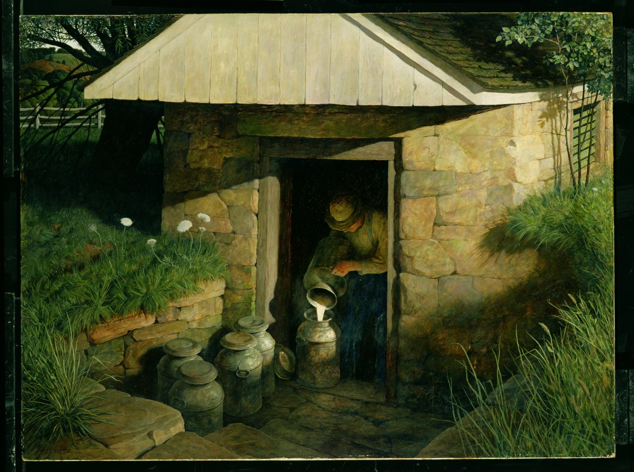 Springhouse av Newell Convers Wyeth