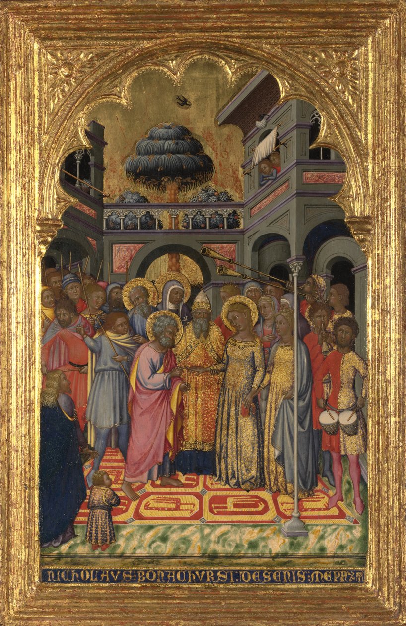Marriage of the Virgin av Niccolo di Buonaccorso